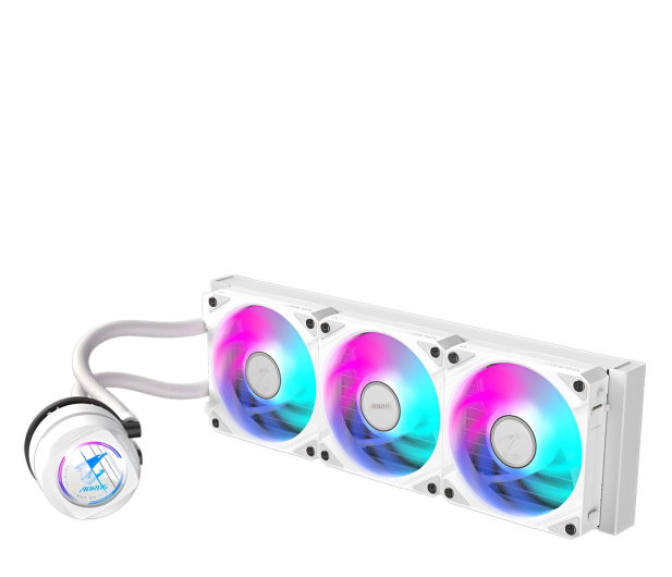 Gigabyte WaterForce II 360 ARGB White 3x120mm - 1326285 - zdjęcie 2